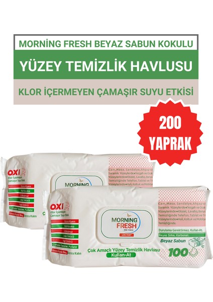 Yüzey Temizlik Havlusumorning Fresh 2 Adet