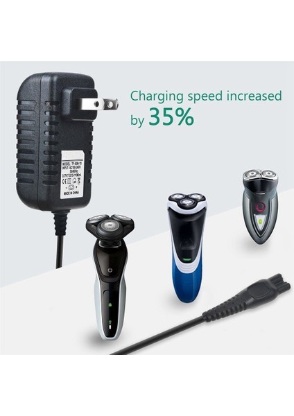 Philips Tıraş Makinesi Için 5.4W 15V/0.36A Tıraş Makinesi Güç Adaptörü Şarj Cihazı HQ8505 AT790 AT810(ABD Tak) (Yurt Dışından)