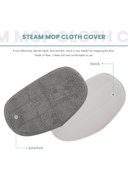 Leifheit Cleantenso Buharlı Paspas Bezi Kapağı, Temizlik Bezi, Yedek Bez Için 4 Adet Fit (Yurt Dışından) indirimleri