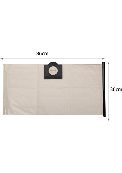 Yıkanabilir Toz Torbaları Bez Çanta Karcher NT30 NT30/1 Elektrikli Süpürge Parçaları Dokunmamış Toz Filtre Torbası Aksesuarları (Yurt Dışından) fırsatları