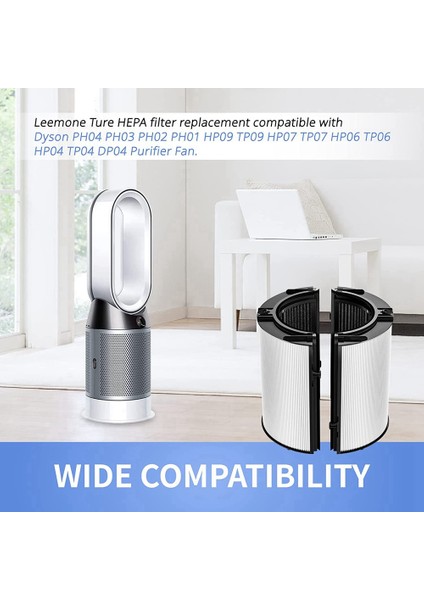 Hepa Filtre Dyson HP04 TP04 DP04 PH04 PH03 PH02 PH01 HP09 TP09 HP07 TP07 HP06 TP06 Hava Temizleme Cihazı Yedek Parçaları (Yurt Dışından)