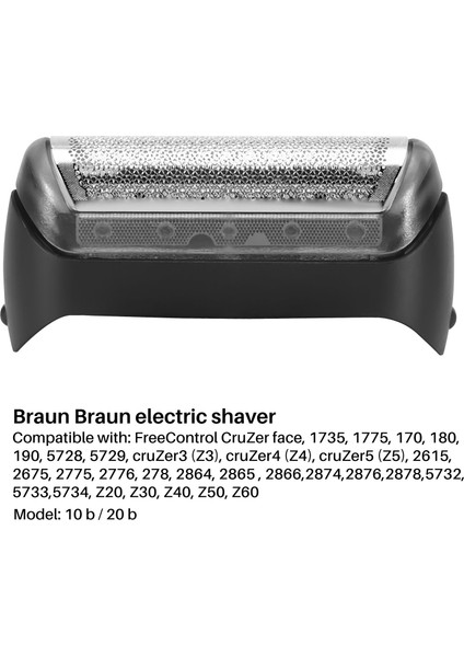 Braun 10B Serisi Için Bir Tıraş Başlığı Filmi 190 180 170 1735 (Yurt Dışından) indirimleri