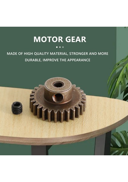 27 T Çelik Motor Dişli Yükseltme Parçaları Wltoys 144001 124019 124018 A959-B A959B A969B Rc Araba Yedek Aksesuarları (Yurt Dışından)
