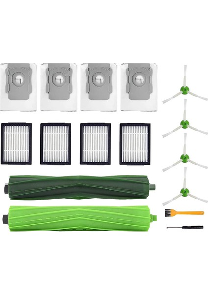 Irobot Roomba I1+ I7 I7+ I3+ I4+ I6+ I8+ J7+ Plus Ij Plus Serisi Elektrikli Süpürge Için Yedek Parçalar Aksesuarlar (Yurt Dışından)