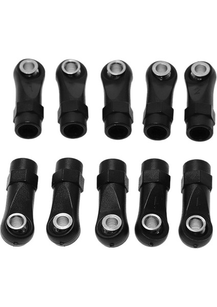 10 Adet Plastik M4 Rot Ucu Bağlantı Topları Ortak Kafa 1/10 Rc Araba Paletli Eksenel SCX10 Iı 90046 Traxxas Trx4,a (Yurt Dışından)