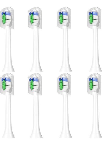 Philips Sonicare Diamond Clean Pro Için 8 Adet Sonuçlar HX9033/HX6063/3326/6730 Yedek Elektrikli Diş Fırçası Kafaları, B (Yurt Dışından)