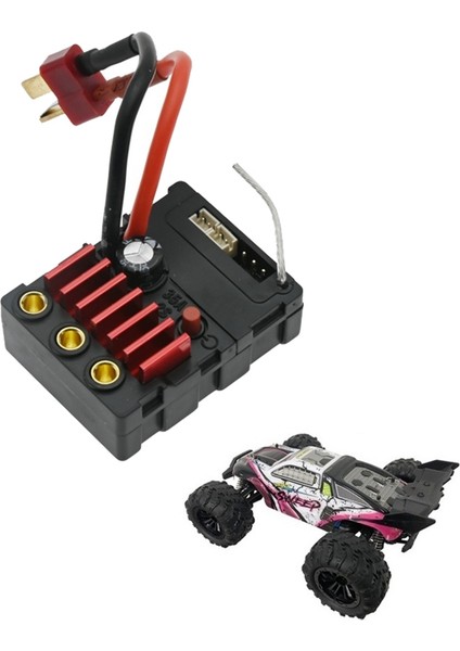 Fırçasız Esc Hız Kontrol Cihazı Scy 16101 16102 16103 16201 Pro 1/16 Fırçasız Rc Araba Yükseltme Parçaları Aksesuarları (Yurt Dışından)