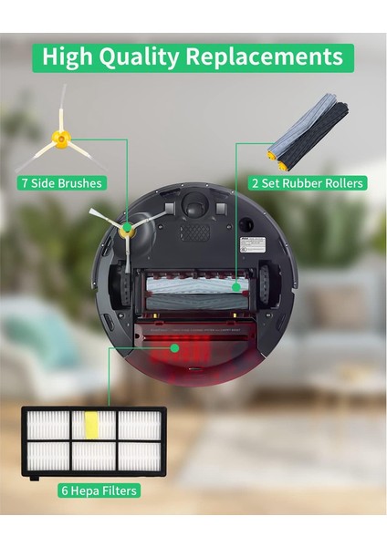 Irobot Roomba 800 900 Serisi Için Yedek Parçalar, Yedek Fırçalar Elektrikli Süpürge Aksesuarları (Yurt Dışından)