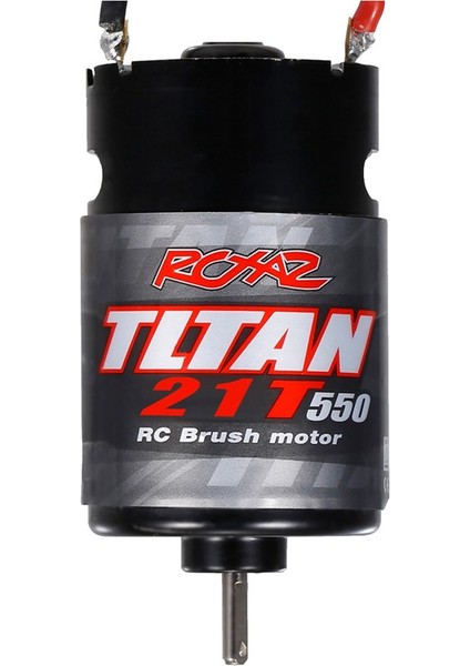 550 Fırçalı Motor Su Geçirmez 1/10 Rc Paletli Eksenel SCX10 Iı Iıı AXI03007 90046 Traxxas Slash TRX4,21T (Yurt Dışından)