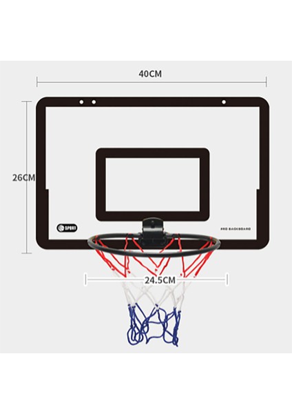 Kapalı Mini Basketbol Potası Seti Çocuklar Için Ayarlanabilir Mini Basketbol Potası Seti Basketbol Oyuncak Çocuklar Için Hediyeler Gençler Kırmızı (Yurt Dışından)