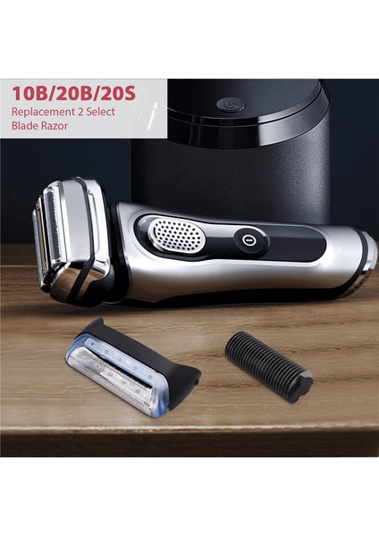 Braun 10B/20B/20S Için Tıraş Makinesi/tıraş Makinesi Folyosu ve Kesici Bıçağının Değiştirilmesi, Tıraş Makinesinin Yedek Folyosu+Kesici Bıçağı (Yurt Dışından)