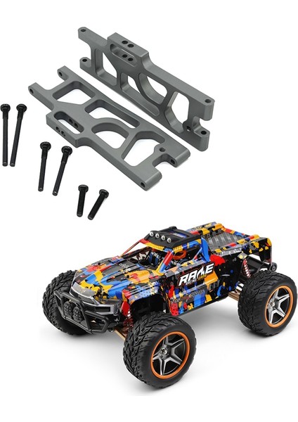 Wltoys Için Metal Arka Alt Süspansiyon Kolu 104009 104016 104018 12401 12402-A 12404 12409 Yükseltme Parçaları, Titanyum (Yurt Dışından) indirimleri