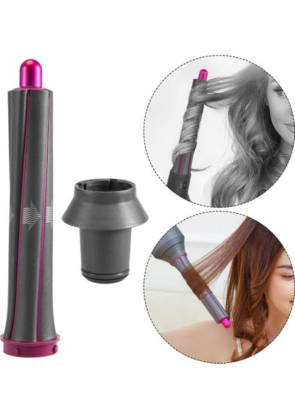 Adet Dyson Süpersonik Saç Kurutma Makinesi Curling Eki Otomatik Saç Curling Varil ve Adaptörleri Şekillendirici Curling Aracı (Yurt Dışından)