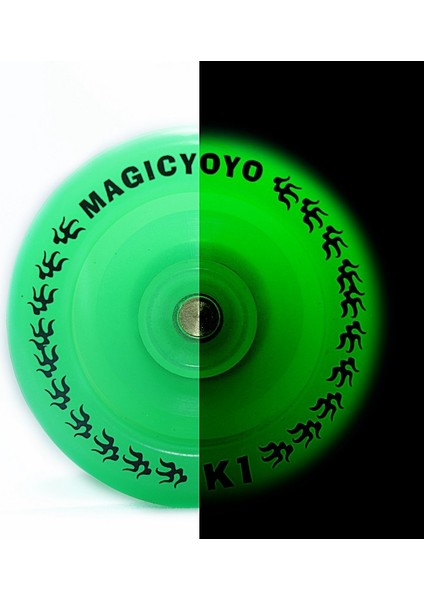 Magıcyoyo Duyarlı Yoyo K1-Plus, Yoyo Çuval + 5 Telli ve Yo-Yo Eldiven Gif'li, Yeşil (Yurt Dışından)