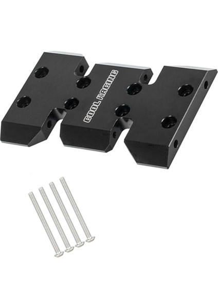Lcg Alt Ağırlık Merkezi Metal Çeviri Kızak Plakası 1/10 Rc Paletli Eksenel SCX10 I Iı Iıı Capra Yükseltme Parçaları,1 (Yurt Dışından)