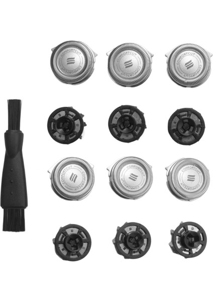 Adet Elektronik Tıraş Makinesi Kafa Yedek Bıçaklar Philips Hq8 Serisi PT730 PT735 PT860 PT870 AT750 AT751 AT890 HQ9RAZOR (Yurt Dışından)