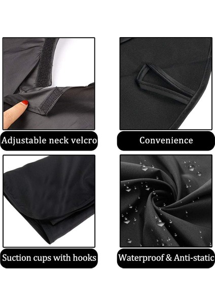 Sakal Önlük Küpür Yakalayıcı Önlük Sakal Yakalayıcı Tıraş Için Yapışmaz Sakal Pelerin Kırpma Için Erkekler Için Mükemmel Hediye (Yurt Dışından) fırsatları