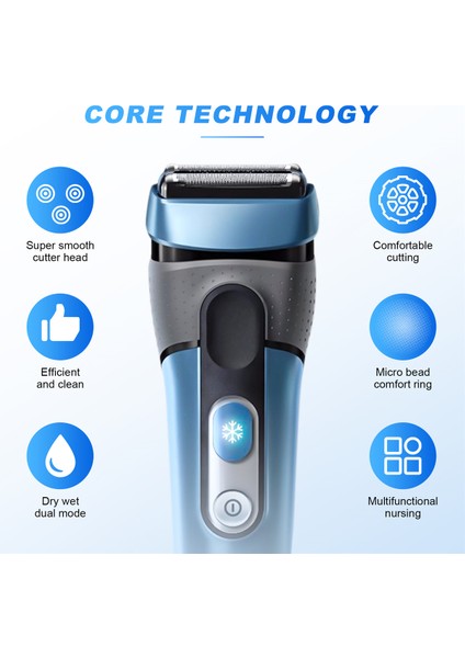 Braun 40B Tıraş Makineleri Için Yedek Tıraş Makinesi Folyosu ve Kesici Kafa CT2S/CT2CC/CT3CC/CT4S/CT4CC/CT5CC/CT6CC Kafa Bıçağı (Yurt Dışından)