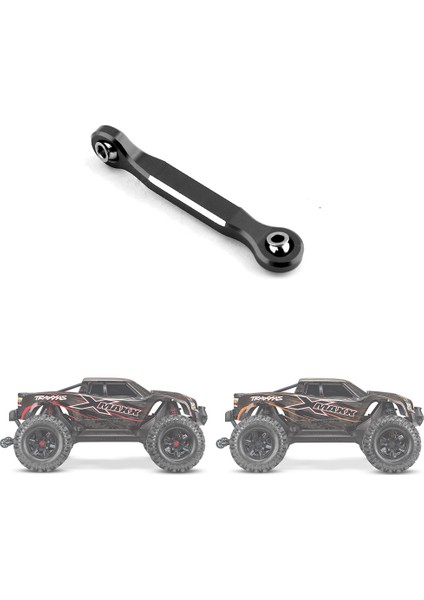 Alüminyum Alaşımlı Direksiyon Servo Bağlantı Rot Çubuğu 1/5 Traxxas X-Maxx Xmaxx 6s 8s Rc Canavar Kamyon Yükseltme Parçaları, Siyah (Yurt Dışından) modelleri