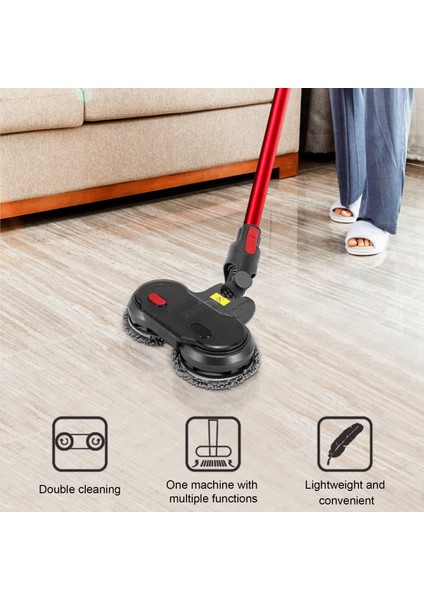 Elektrikli Temizlik Paspas Kafası Dyson V7 V8 V10 V11 Akülü Elektrikli Süpürge Islak ve Kuru Paspas Temizleme Kafası Su Tankı ile (Yurt Dışından)