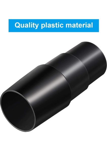 2 Parça Vakum Hortumu Adaptörü Temizleyici Hortum Evrensel Adaptör Dönüştürücü, Çoğu Vakum Için 32MM 35MM 40MM Hortum Redüktör (Yurt Dışından)