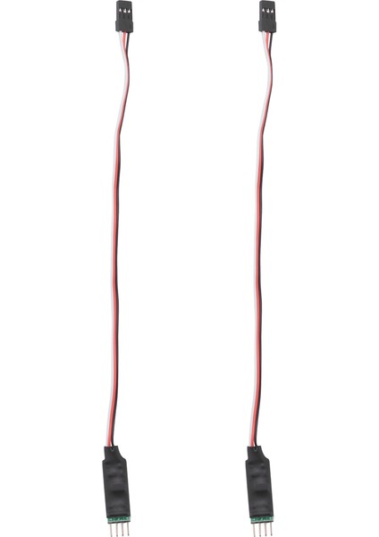 2pcs 3ch 3 Kanallı LED Lamba Işık Kontrol Anahtarı Paneli 1/10 1/8 Rc Model Otomobil (Yurt Dışından)