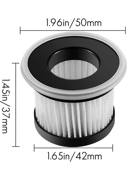 2 Adet Filtre Yedek Parçaları Xiaomi Deerma Elektrikli Süpürge CM810 CM300S CM400 CM500 CM800 CM900 Hepa Aksesuarları (Yurt Dışından) fırsatları