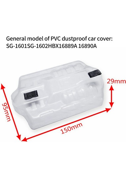 SG1601/SG1602 Rc Model Aracın Uzaktan Kumandalı Aracının Altındaki Toz Kapağının Yükseltilmesi Için Uygundur. (Yurt Dışından)