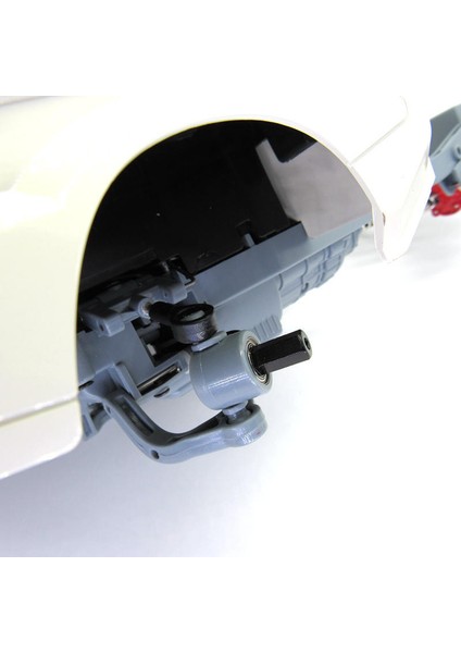 Wpl D12 1/10 Rc Araba Yükseltme Parçaları Metal 5mm Ön Tekerlek Göbeği Altıgen Adaptör Birleştirici ve Arka Aks Mili Adaptörü, A (Yurt Dışından)