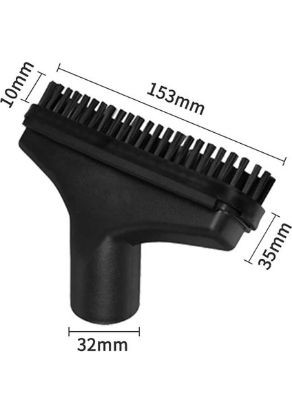 Evrensel Yedek 32MM (1 1/4 Inç Vakum Ataşmanları) ve 35MM (1 3/8 Inç) Vakum Aksesuarları Tozlu Fırça Seti 7 Adet (Yurt Dışından)