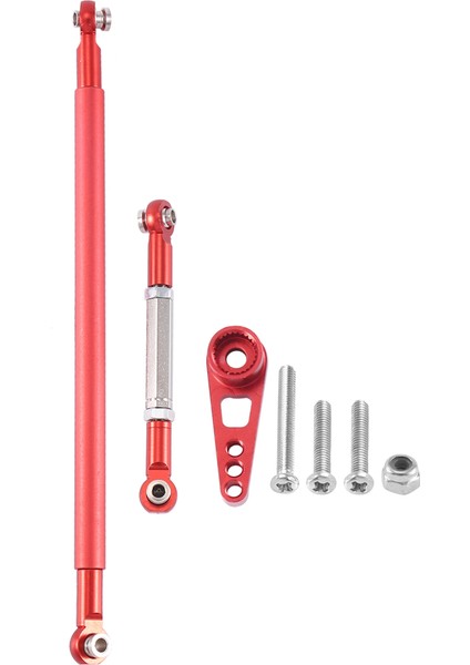 Mn G500 Big G Babos Yükseltme Aksesuarları Için Ayarlanabilir Metal Direksiyon Dişlisi Direksiyon Çubuğu ve Direksiyon Dişlisi Kolu, Kırmızı (Yurt Dışından)