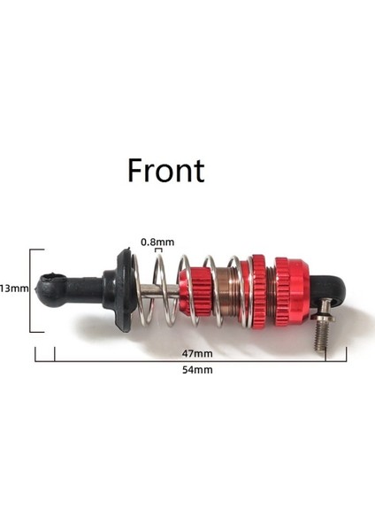 Adet Metal Amortisör Sg 1603 SG1603 Udırc UD1601 UD1603 UD1604 UD1607 1/16 Rc Araba Yükseltme Parçaları Aksesuarları (Yurt Dışından)