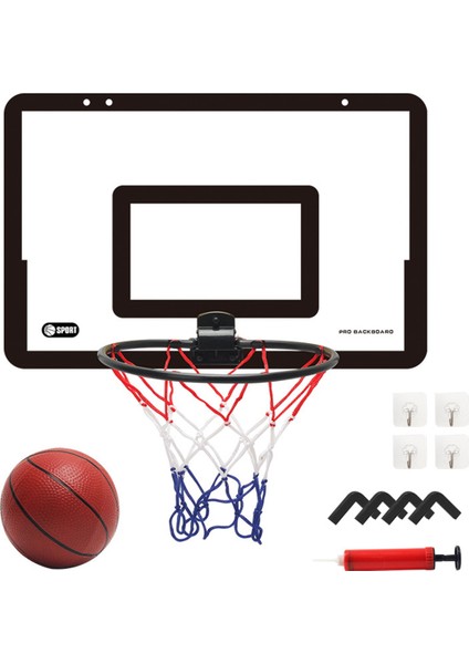 Taşınabilir Komik Mini Basketbol Potası Oyuncak Seti Kapalı Ev Basketbol Hayranları Spor Oyunu Oyuncak Seti Çocuklar Çocuklar Için Yetişkinler (Yurt Dışından)