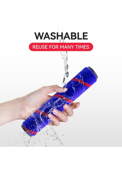 Dyson V10 V8 V7 V11 V15 Için Fırça Doğrudan Tahrikli Elektrikli Süpürge Turbo Fırça, Halıları Temizlemek Için Hızlı Bırakma ile (Yurt Dışından)