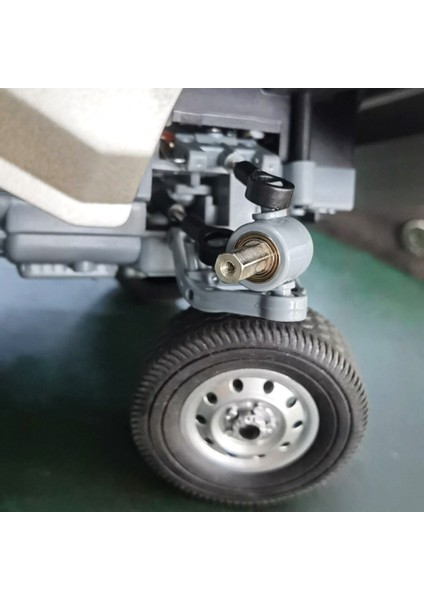 Wpl D12 1/10 Rc Araba Yükseltme Parçaları Metal 5mm Ön Tekerlek Göbeği Altıgen Adaptör Birleştirici ve Arka Aks Mili Adaptörü, B (Yurt Dışından)