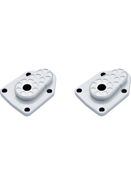 Metal Portal Aks Direksiyon Mafsalı Portal Konut Kapağı Eksenel UTB18 Capra 1/18 Rc Paletli Araba Yükseltme Parçaları, 2 (Yurt Dışından)