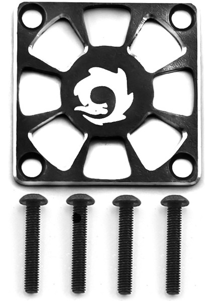 Alüminyum Alaşımlı Soğutma Fanı Kapağı 30X30MM Rc Motor Için Esc Elektrik Düzenleyici Fan Koruma Kapağı, Siyah (Yurt Dışından)