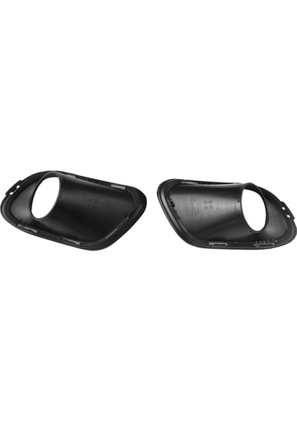 68203220AA 68203221AA Çift Tampon Sis Lambası Sis Sürüş Aydınlatma Koruması Çerçeve Trim L + R Jeep Cherokee 2014-2018 Için (Yurt Dışından)