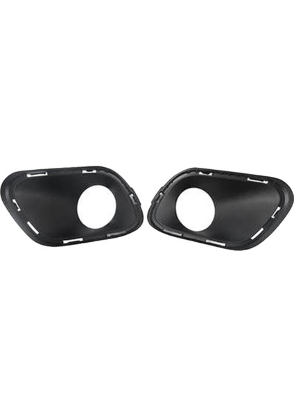 68203220AA 68203221AA Çift Tampon Sis Lambası Sis Sürüş Aydınlatma Koruması Çerçeve Trim L + R Jeep Cherokee 2014-2018 Için (Yurt Dışından)