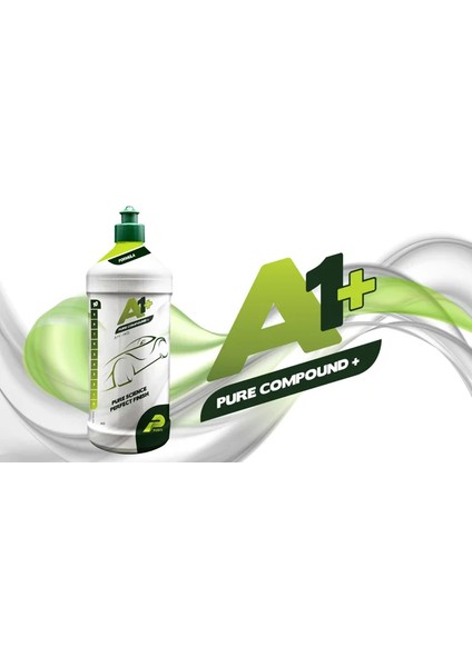 A1+ Pure Compound Ağır Çizik Çıkarıcı Pasta 1 Lt