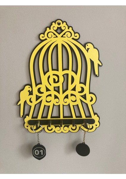 Ahşap Lazer Kesim Dekoratif Anahtarlık Askılığı fiyatları