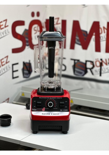 Silver Crest Bar Blender Buz Kırıcı Endüstriyel Blender