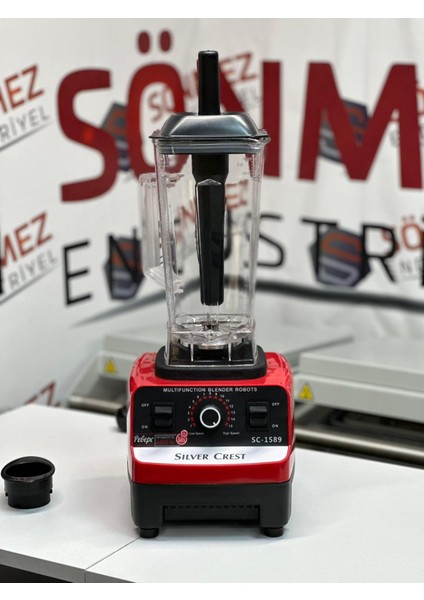 Silver Crest Bar Blender Buz Kırıcı Endüstriyel Blender