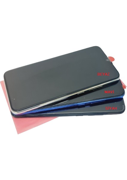 Xiaomi Redmi Note 8 LCD Ekran Dokunmatik Orijinal (Full Çıtalı Mavi)