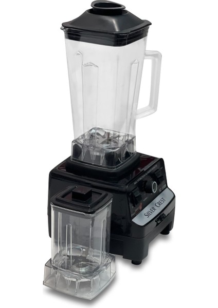 New Silver Crest Blender - Bar Cafe Blender Siyah