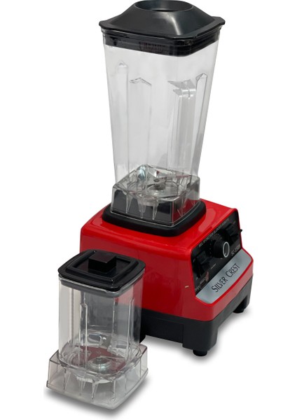 New Silver Crest Blender - Bar Cafe Blender Kırmızı