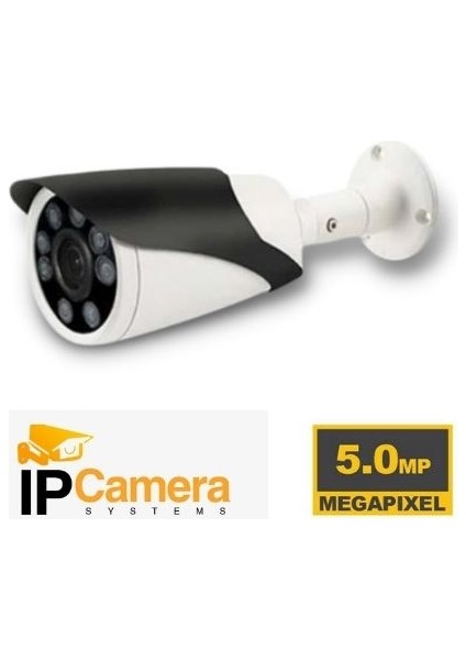 Metal Kasa 5 Mp 42 LED Ip Poe Güvenlik Kamerası - 1528