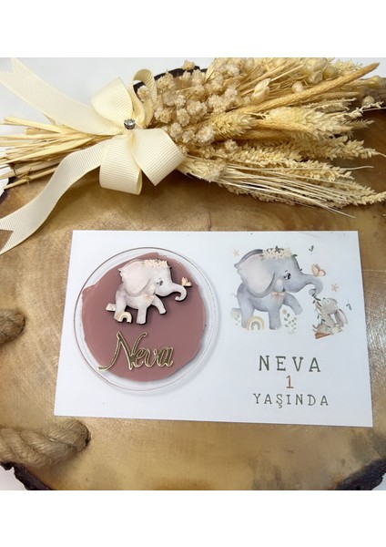 Bebek Hediyelik Magnet 10 Adet Kartlı