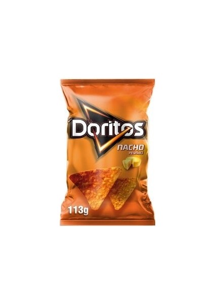 ( 4 Adet ) Doritos Nacho Mısır Cipsi Süper Boy 113 gr