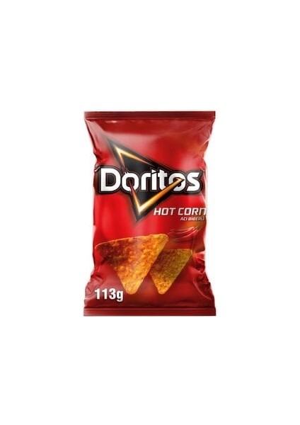 ( 7 Adet  ) Doritos Acılı Mısır Cipsi Süper Boy 113 gr